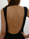 Buy SHEIN 1pc Fashionable Butterfly Charm Back Necklace For Women For Daily Decoration in Pakistan