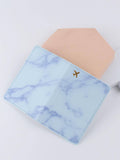 Buy SHEIN Marble Pattern Passport Case For Travel in Pakistan