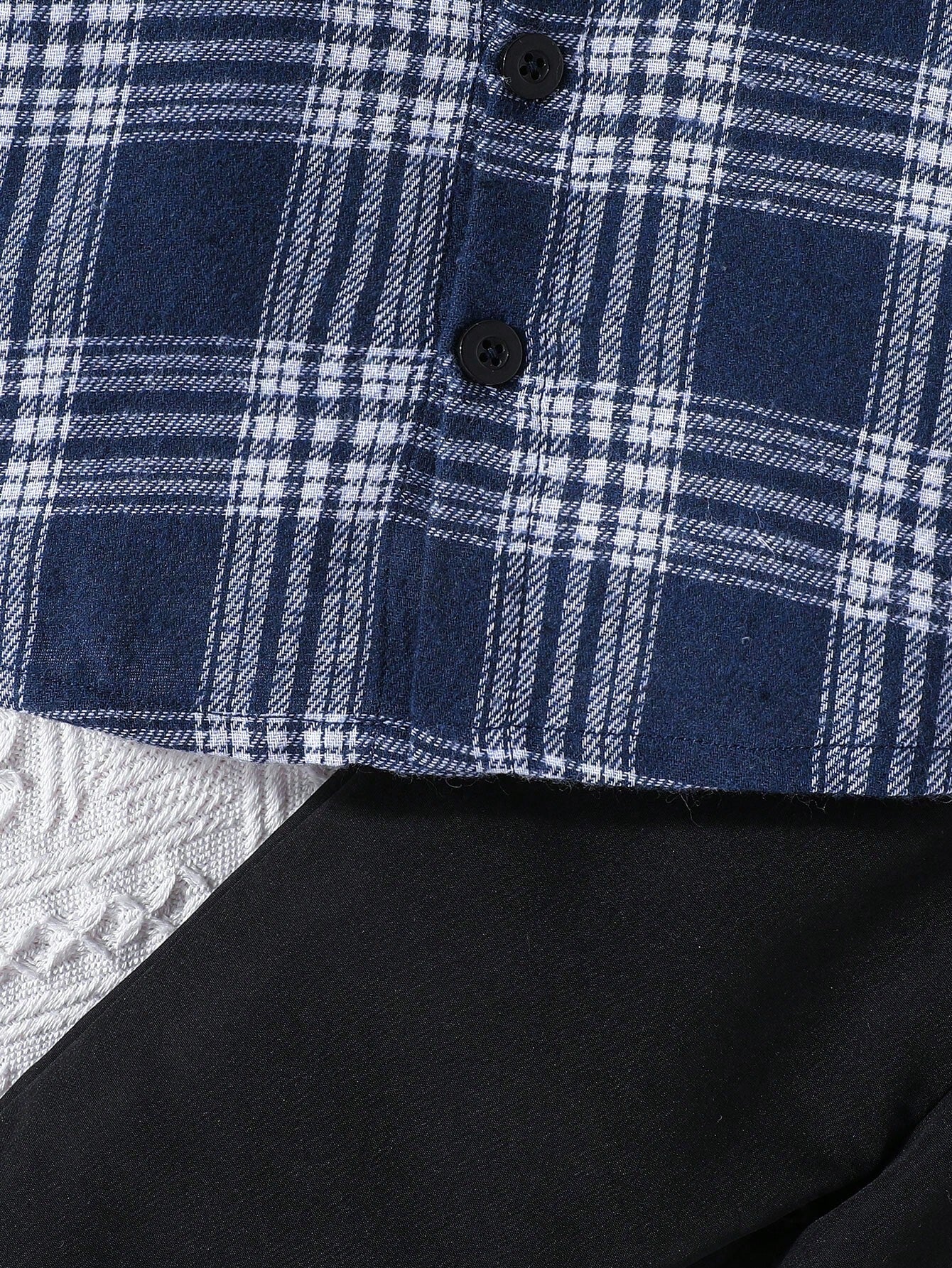 Buy SHEIN Baby Boy Plaid Print Shirt & Pants Set in Pakistan