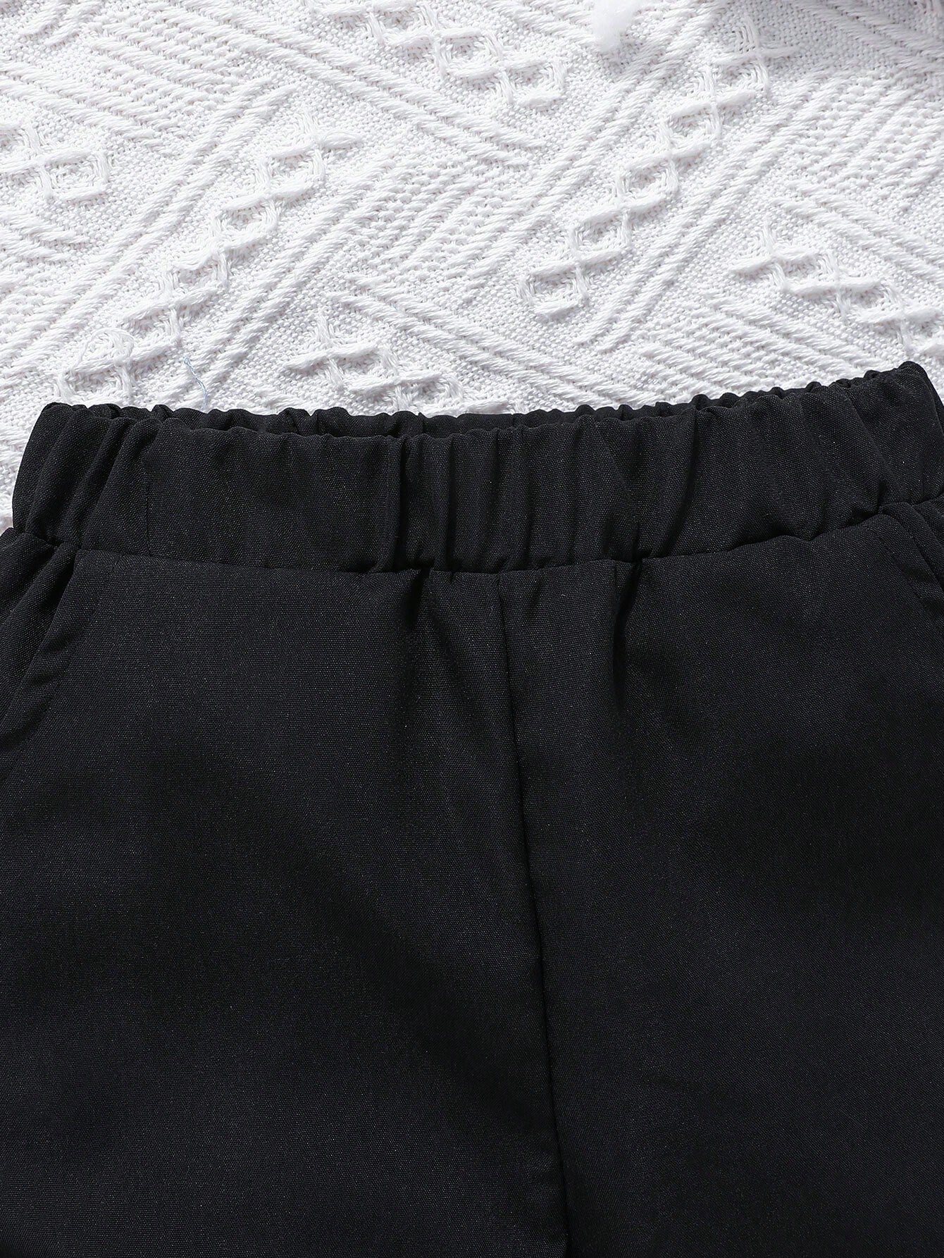 Buy SHEIN Baby Boy Plaid Print Shirt & Pants Set in Pakistan