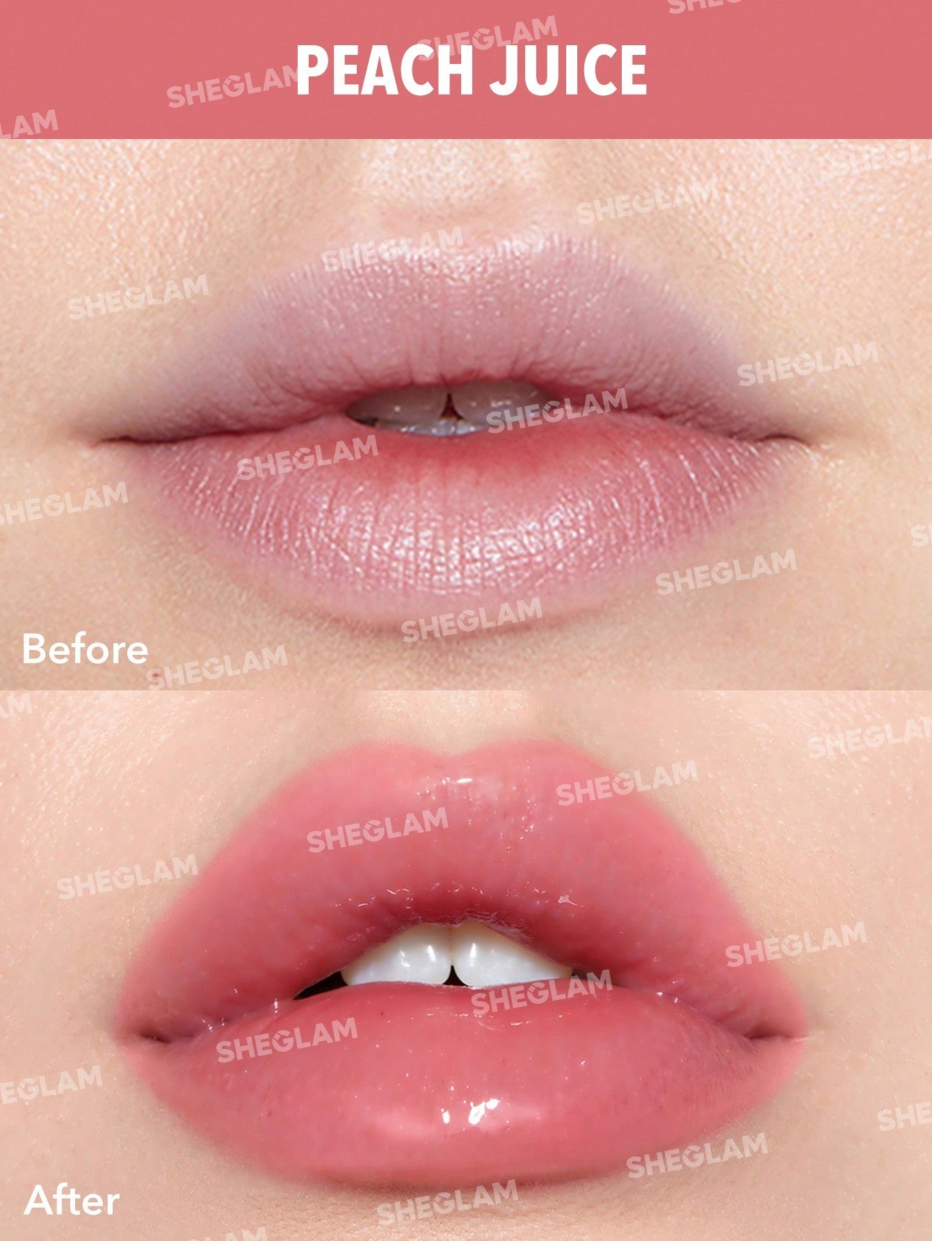 Buy SHEGLAM Glow Addict Lip Balm-Peach Juice in Pakistan