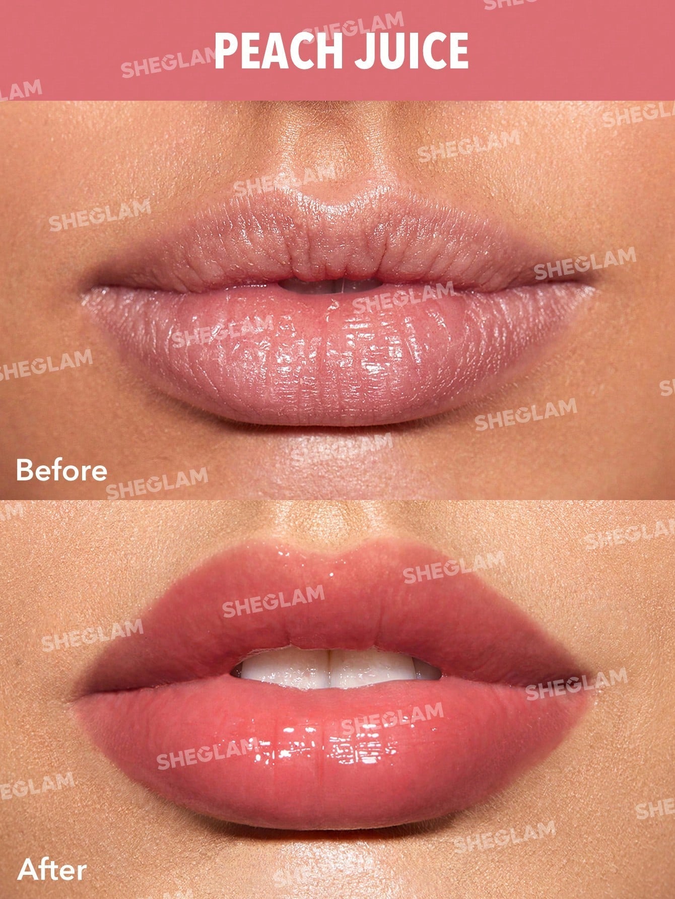 Buy SHEGLAM Glow Addict Lip Balm-Peach Juice in Pakistan