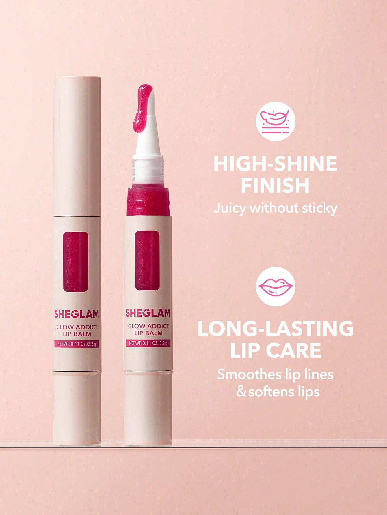 Buy SHEGLAM Glow Addict Lip Balm-Summer Sherbet in Pakistan