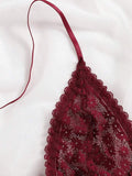 Buy Florea Laced Halter Neck 16074 - Free Size in Pakistan