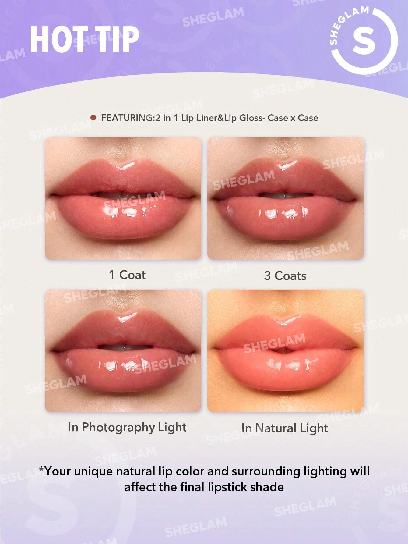 Buy SHEGLAM Lip Rules Liner & Gloss Pen in Pakistan