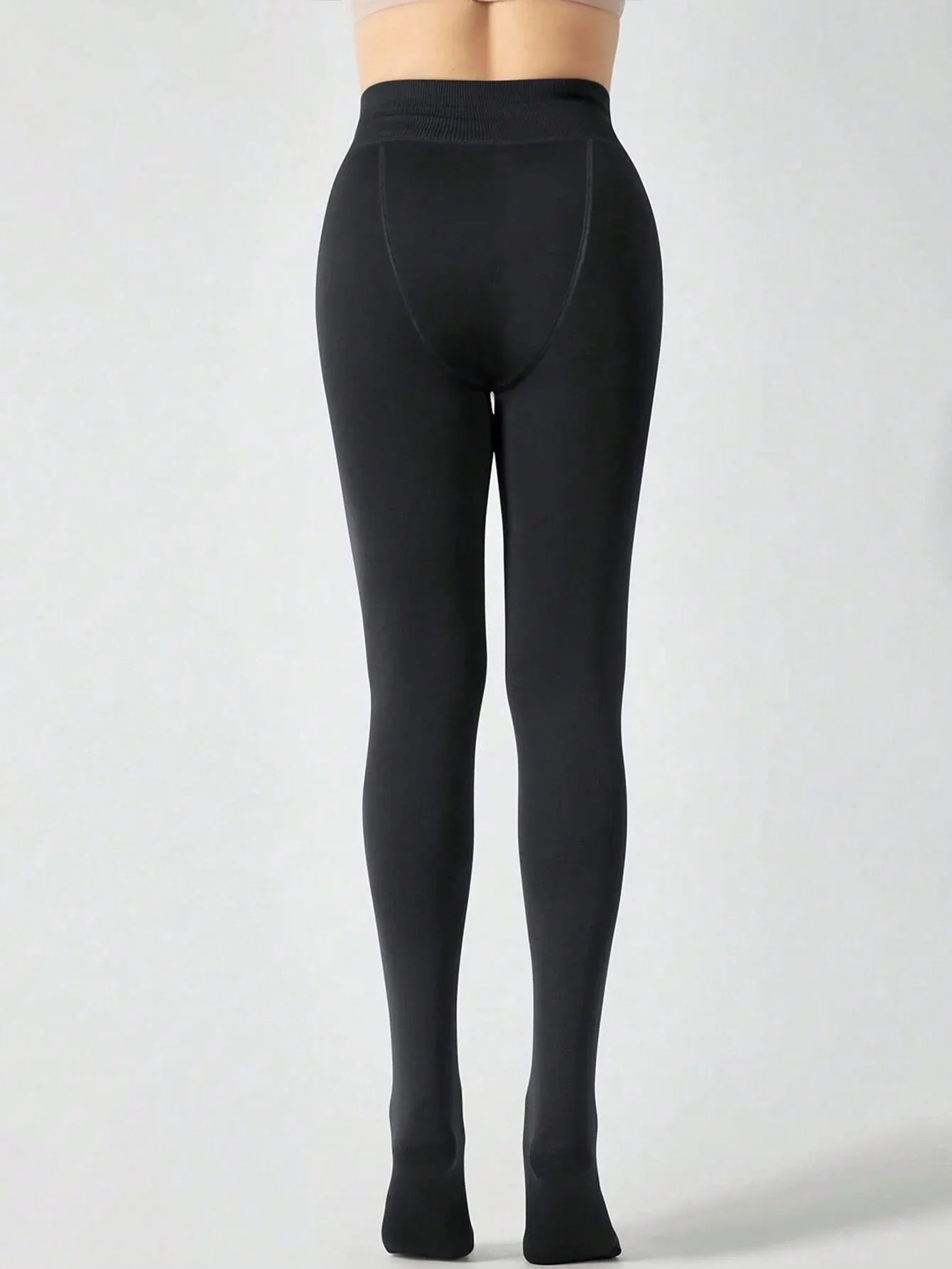 Buy SHEIN 1pc 280g Thickened Fleece Winter Warm Leggings, Perfect Match For Dresses, Sweaters, Etc. in Pakistan