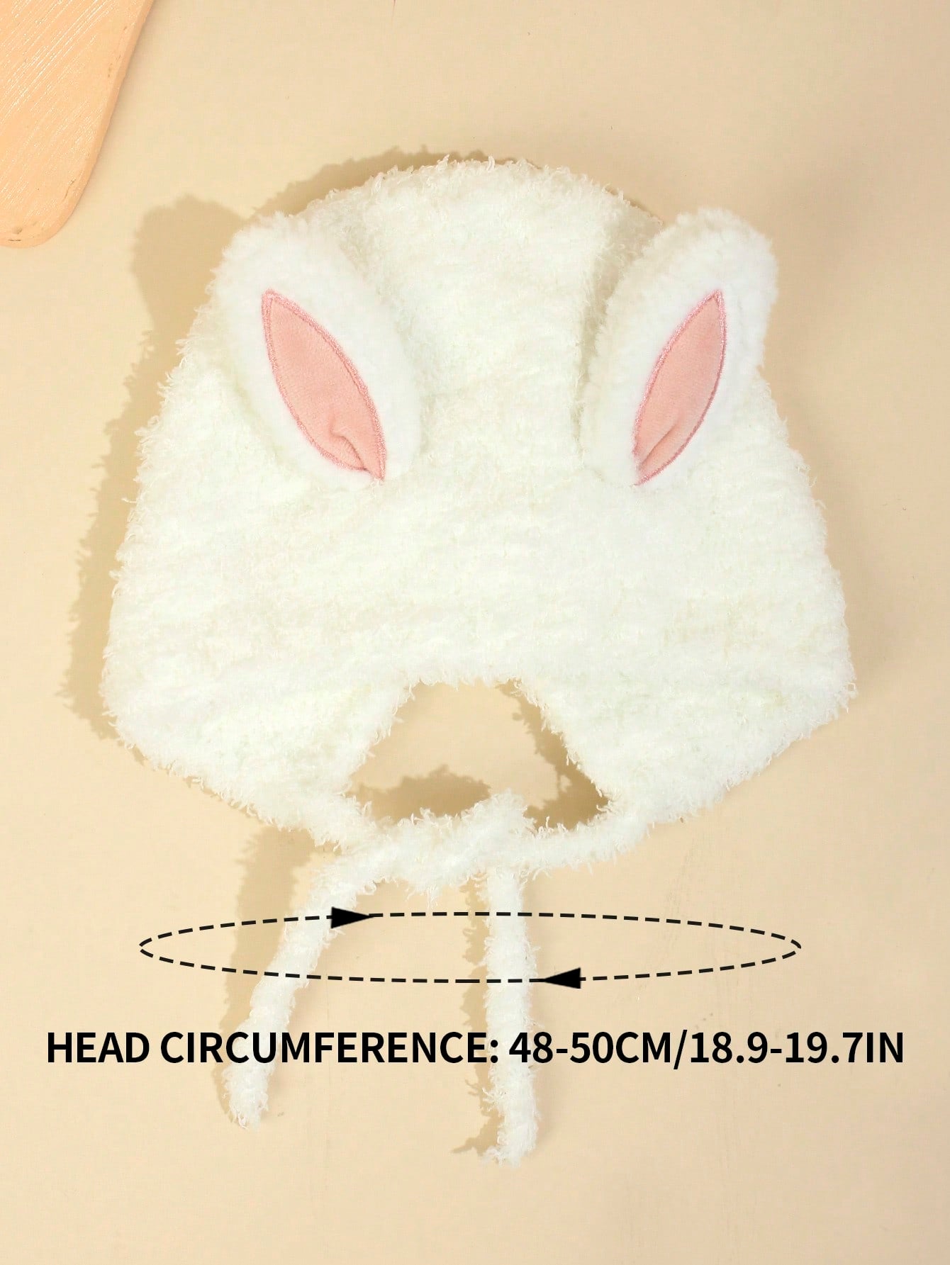 Buy SHEIN 1pc Baby 1-2y Coral Fleece Ear Protection Winter Warmth Beanie Hat in Pakistan