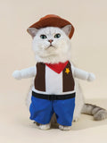 Buy SHEIN 1pc Cowboy Shaped Pet Costume in Pakistan