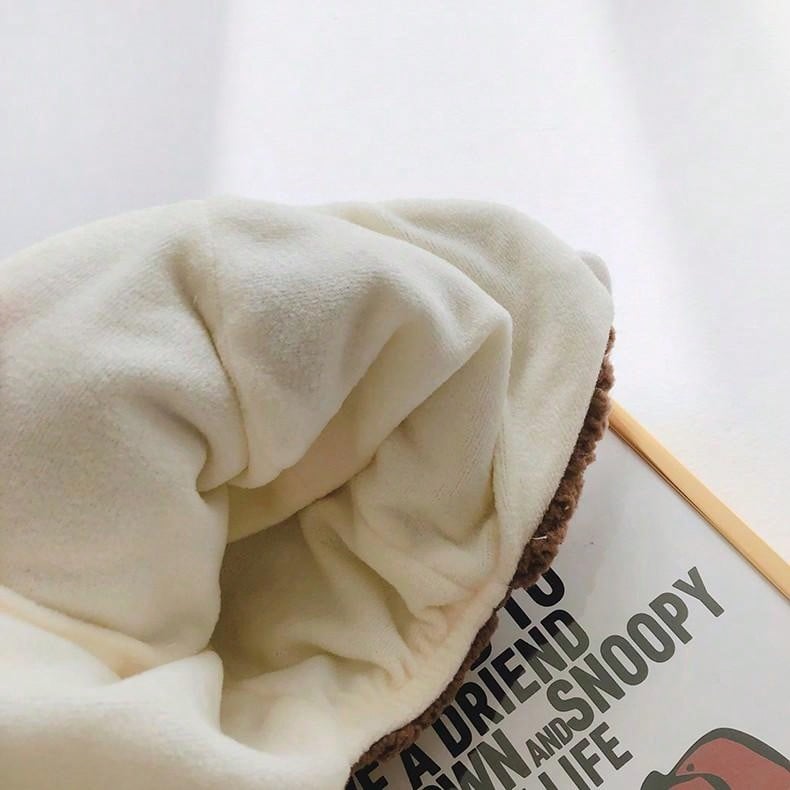 Buy SHEIN 1pc Cute Bear Shaped Toddler Baby Hat With Earflaps For Daily Winter Outing in Pakistan