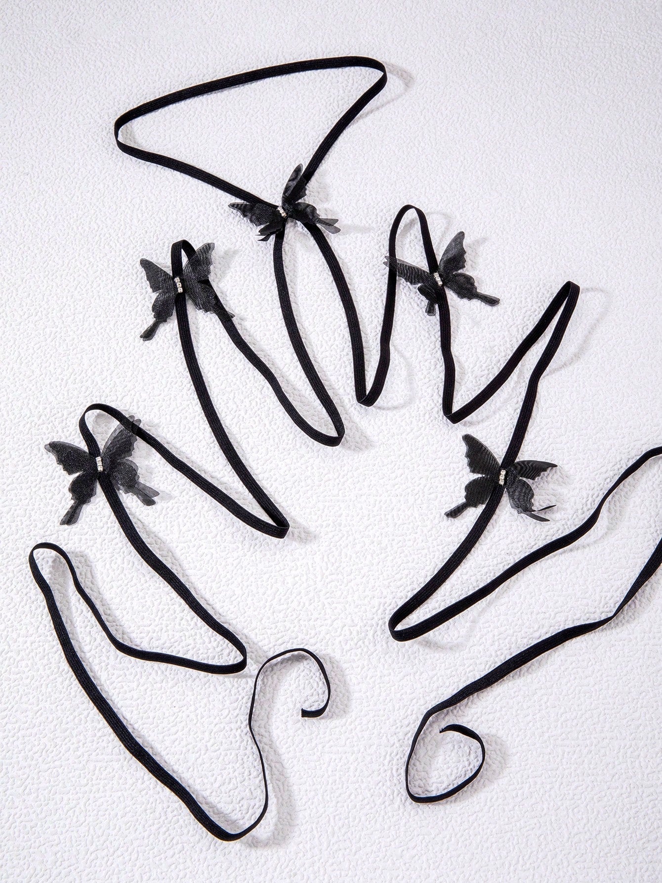 Buy SHEIN 1pc Elegant Butterfly Rhinestone Decor Elastic Thigh Chain Made Of Polyester Fiber For Women, Party Gift in Pakistan