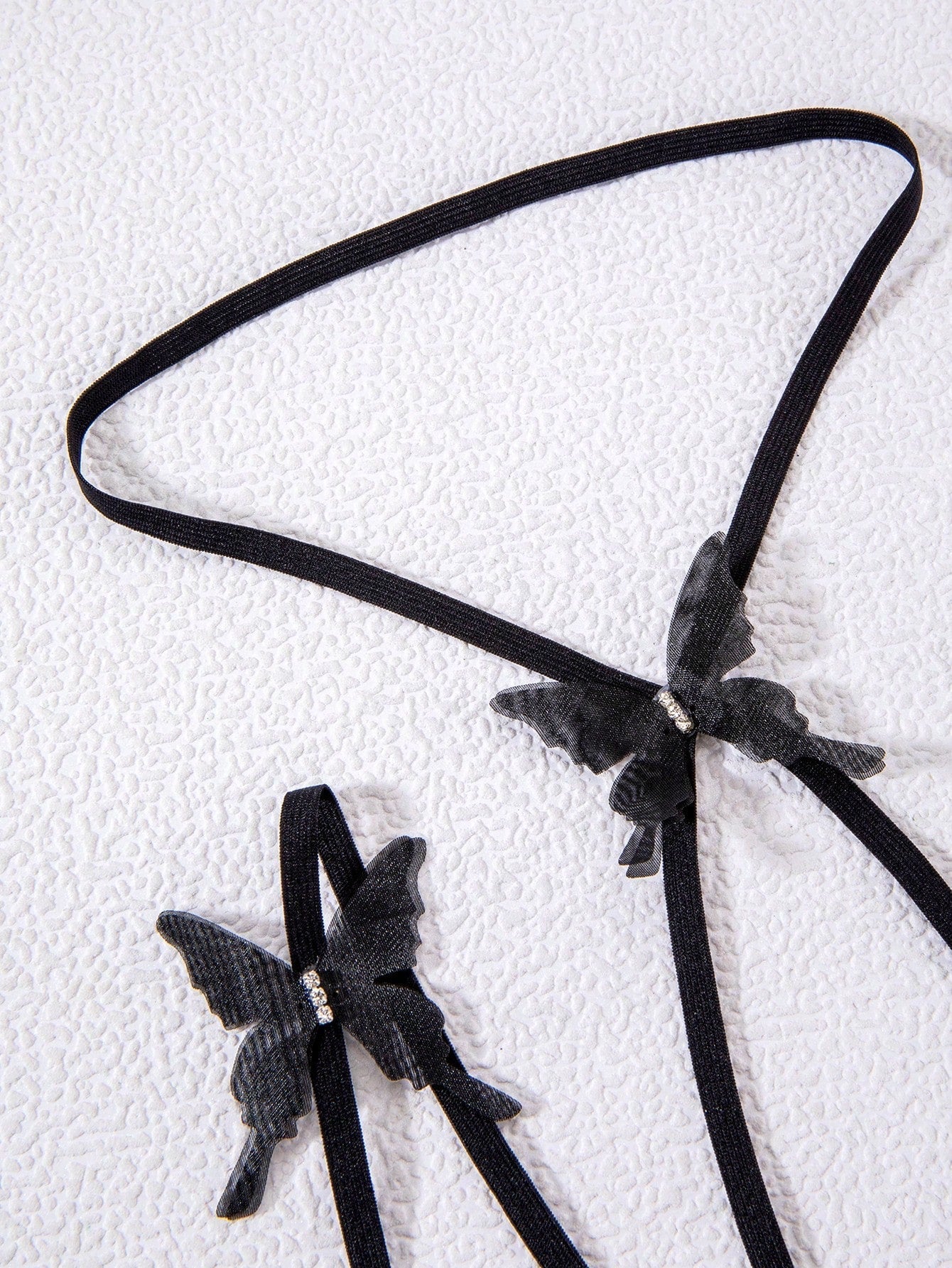 Buy SHEIN 1pc Elegant Butterfly Rhinestone Decor Elastic Thigh Chain Made Of Polyester Fiber For Women, Party Gift in Pakistan