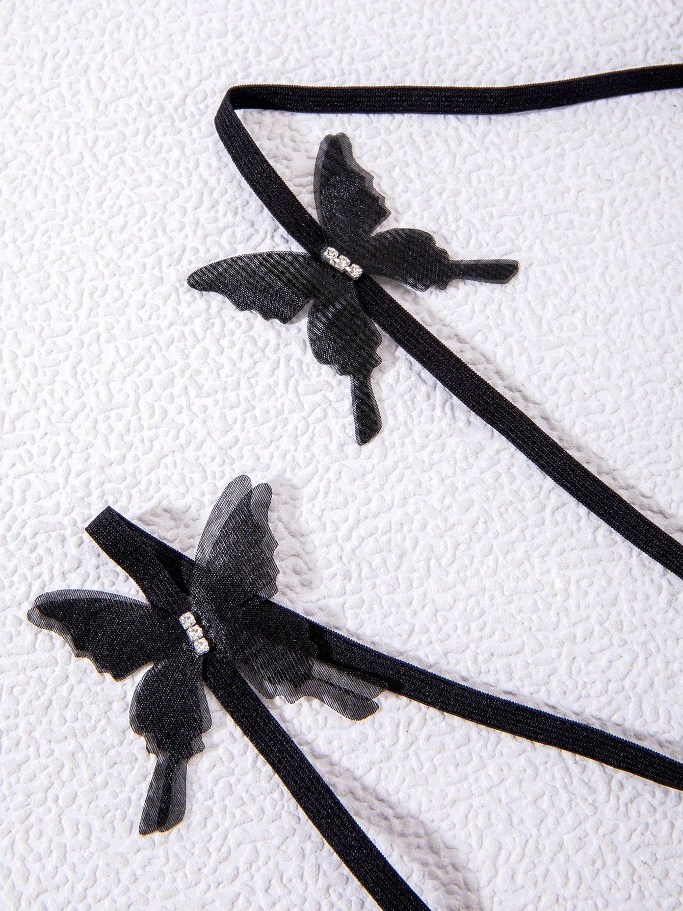 Buy SHEIN 1pc Elegant Butterfly Rhinestone Decor Elastic Thigh Chain Made Of Polyester Fiber For Women, Party Gift in Pakistan