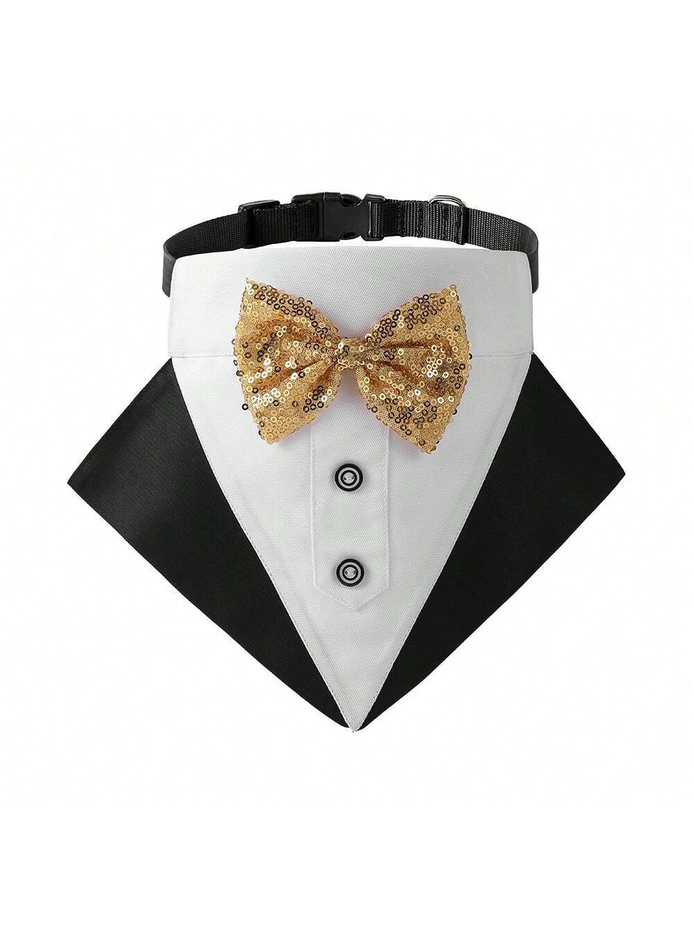 Buy SHEIN 1pc Fashionable Sparkly Collar With Bow Tie For Cat And Dog in Pakistan