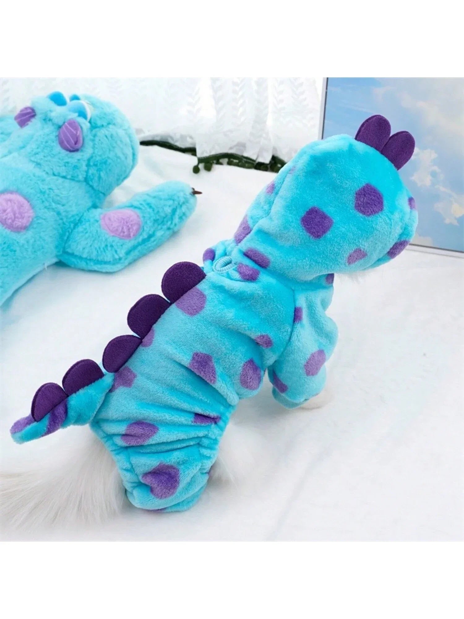 Buy SHEIN 1pc Flannel Pet Costume Thickened Four-legged Clothes For Small To Medium Sized Dogs And Cats in Pakistan