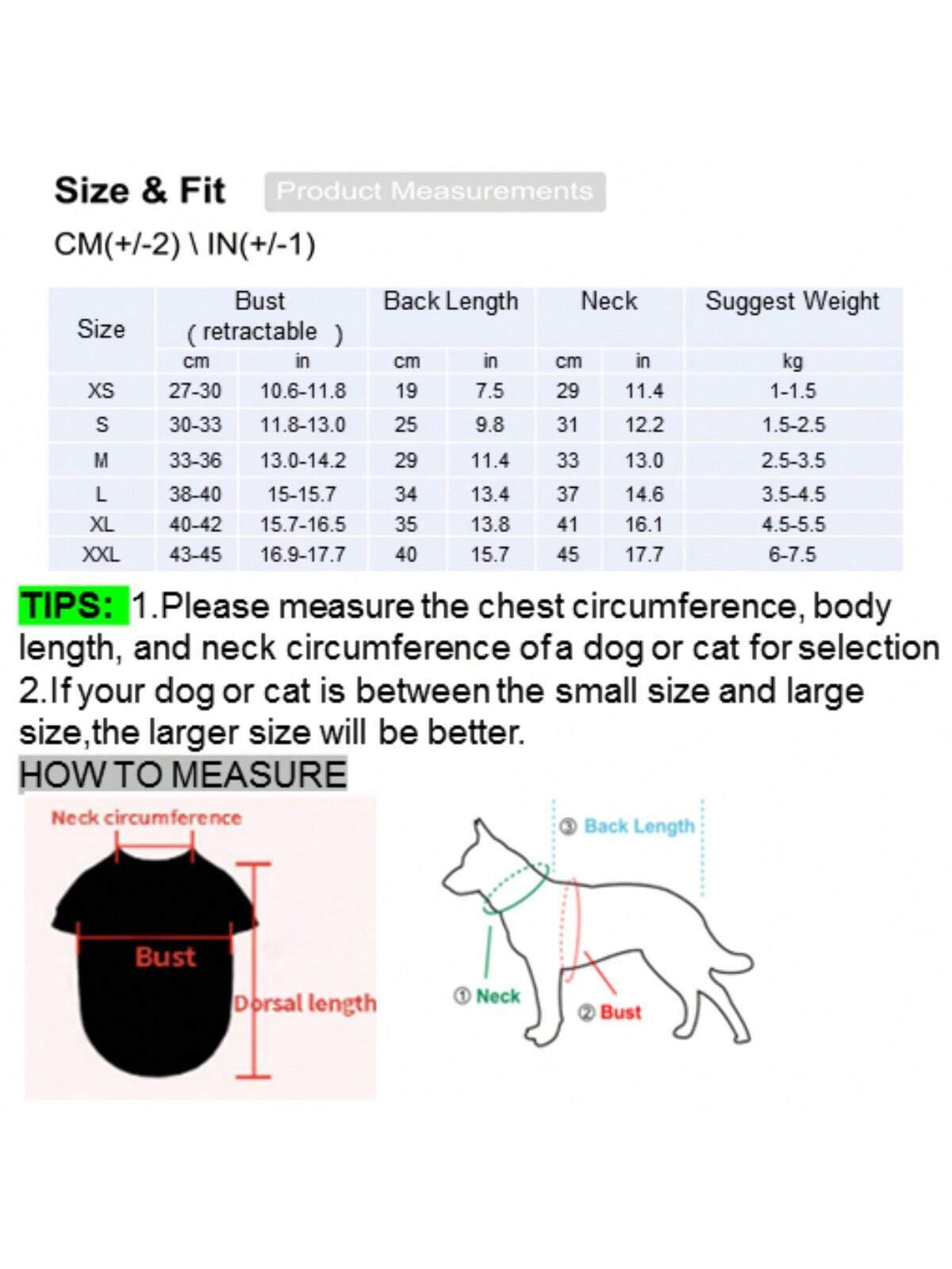 Buy SHEIN 1pc Flannel Pet Costume Thickened Four-legged Clothes For Small To Medium Sized Dogs And Cats in Pakistan