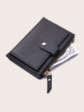 Buy SHEIN 1pc Leather Card Holder Coin Purse in Pakistan