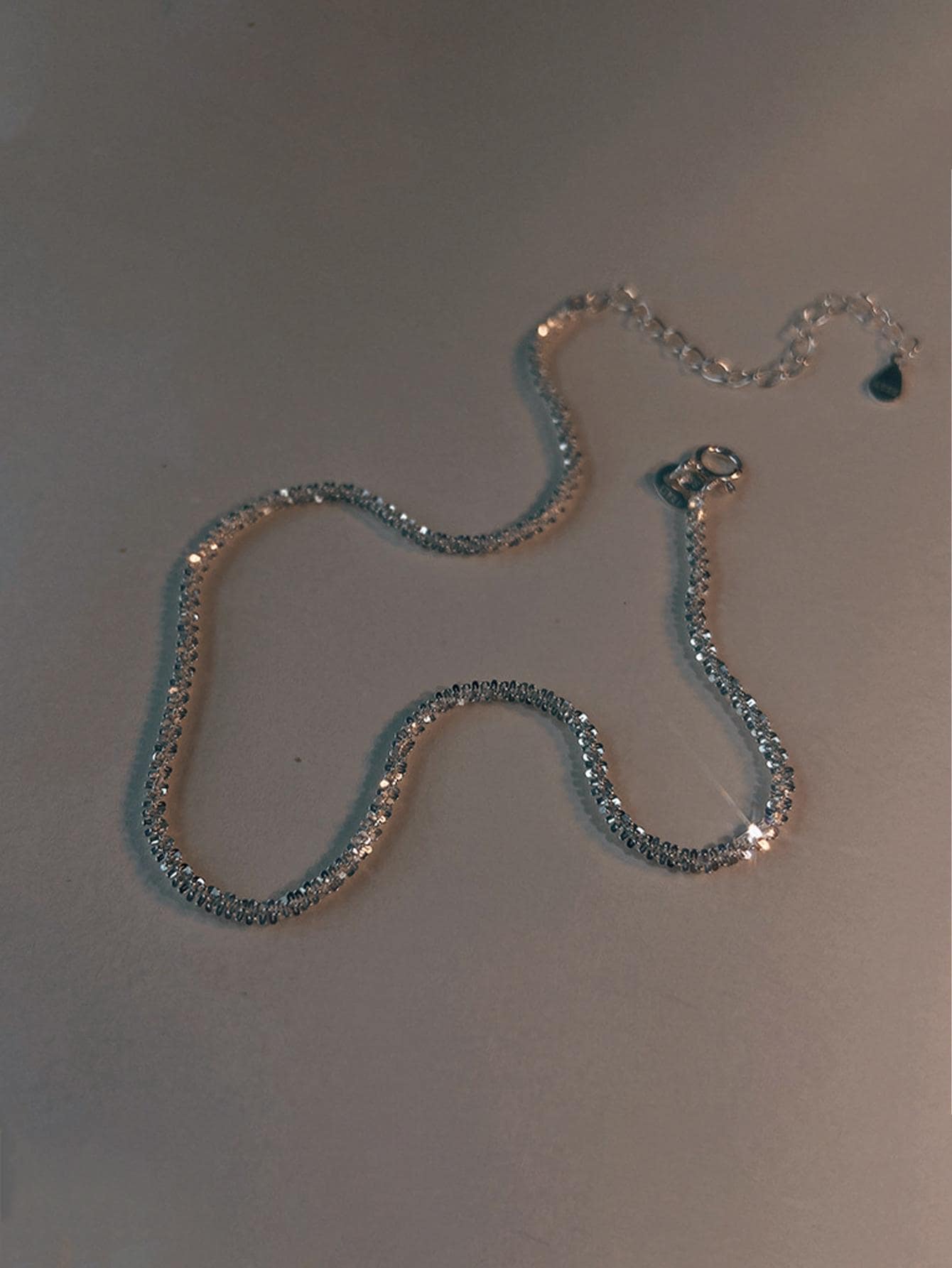 Buy SHEIN 1pc Luxury Rhinestone Decor Anklet For Women For Daily Decoration in Pakistan