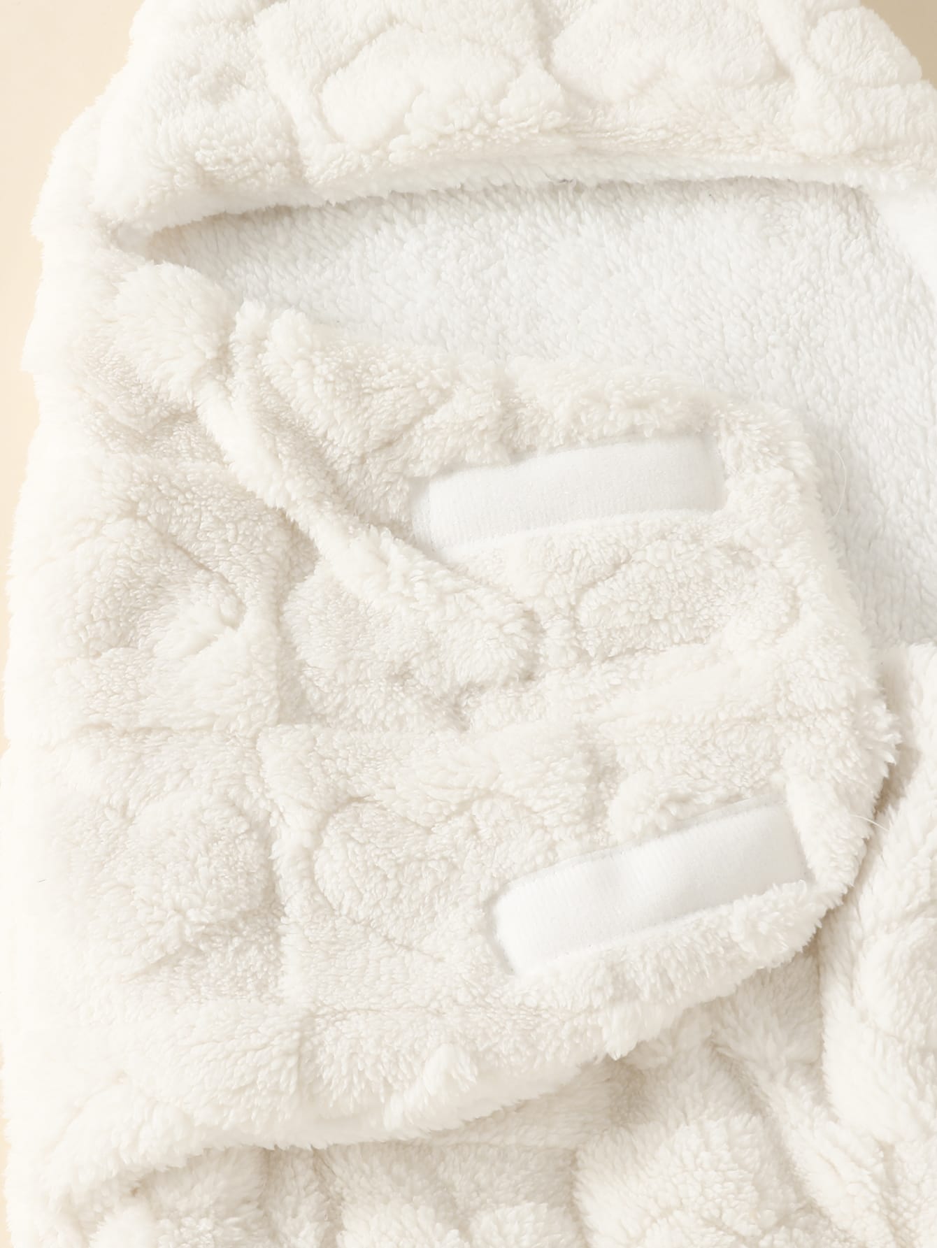 Buy SHEIN 1pc Newborn Rabbit Ear Double-layer Plush Baby Swaddle Blanket in Pakistan