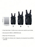 Buy SHEIN 1pc Pet Front Carrier Backpack, Adjustable Front Carrier Backpack, Legs Out Travel Bag For Small Medium Dogs And Cats in Pakistan