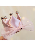 Buy SHEIN 1pc Pet Hair Clip With Bowknot & Crown Design, Suitable For Dogs And Cats in Pakistan