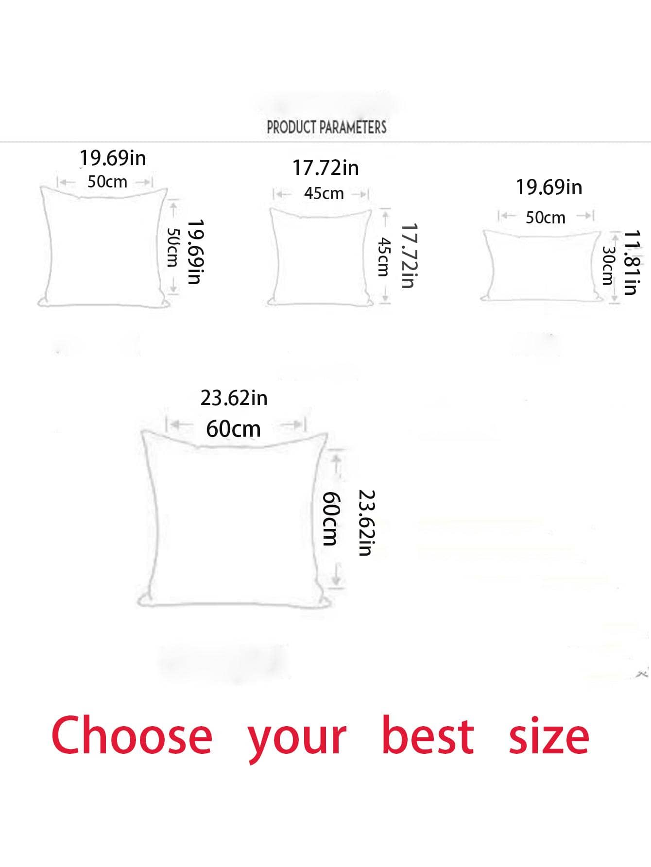 Buy SHEIN 1pc Pink Leopard Pattern Cushion Cover Without Filler, Soft Stretchy Throw Pillow Cover For Household in Pakistan