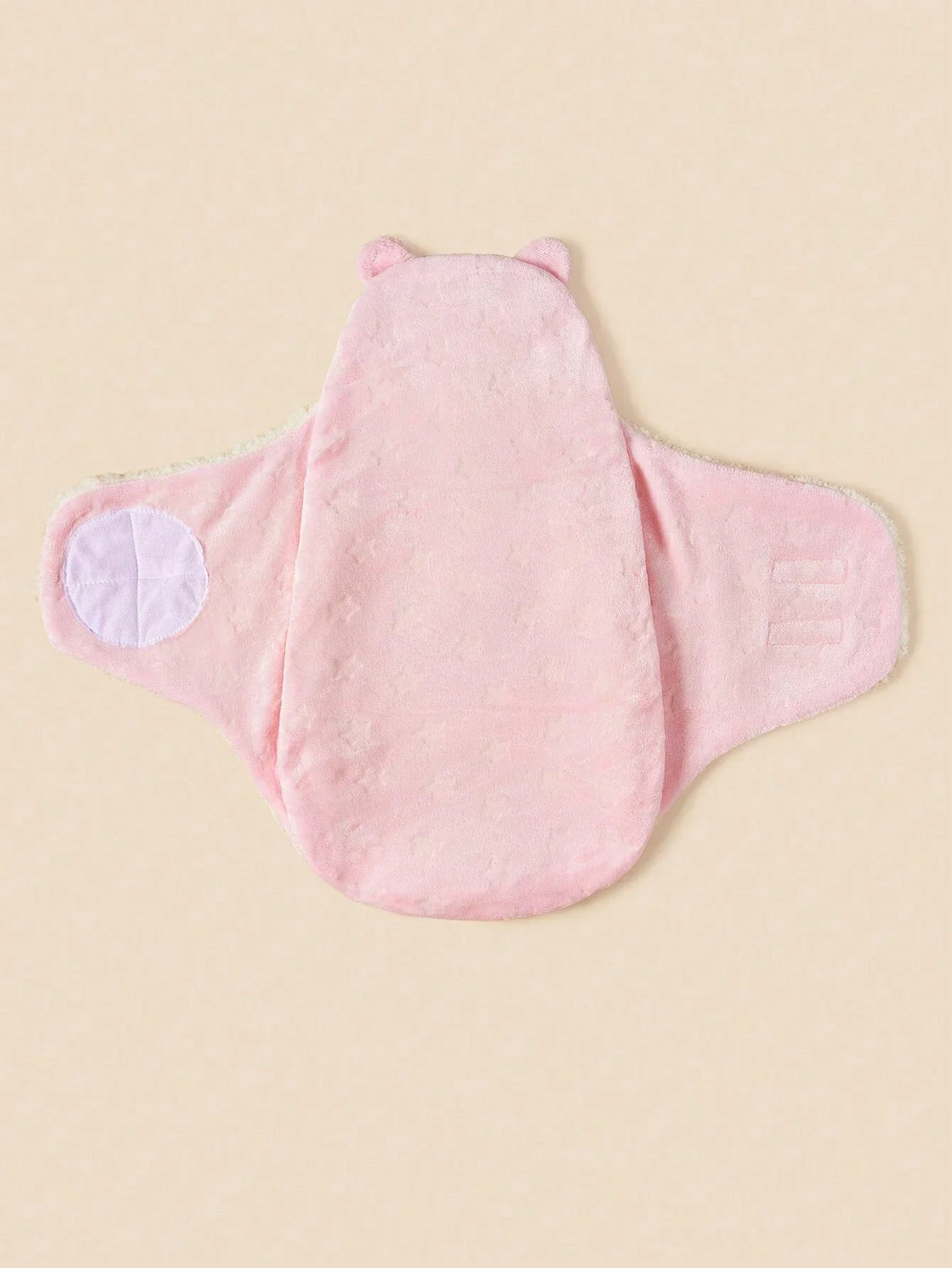 Buy SHEIN 1pc Unisex Baby Plush Fleece Swaddle Plus Fleece Blanket Love Valentine in Pakistan