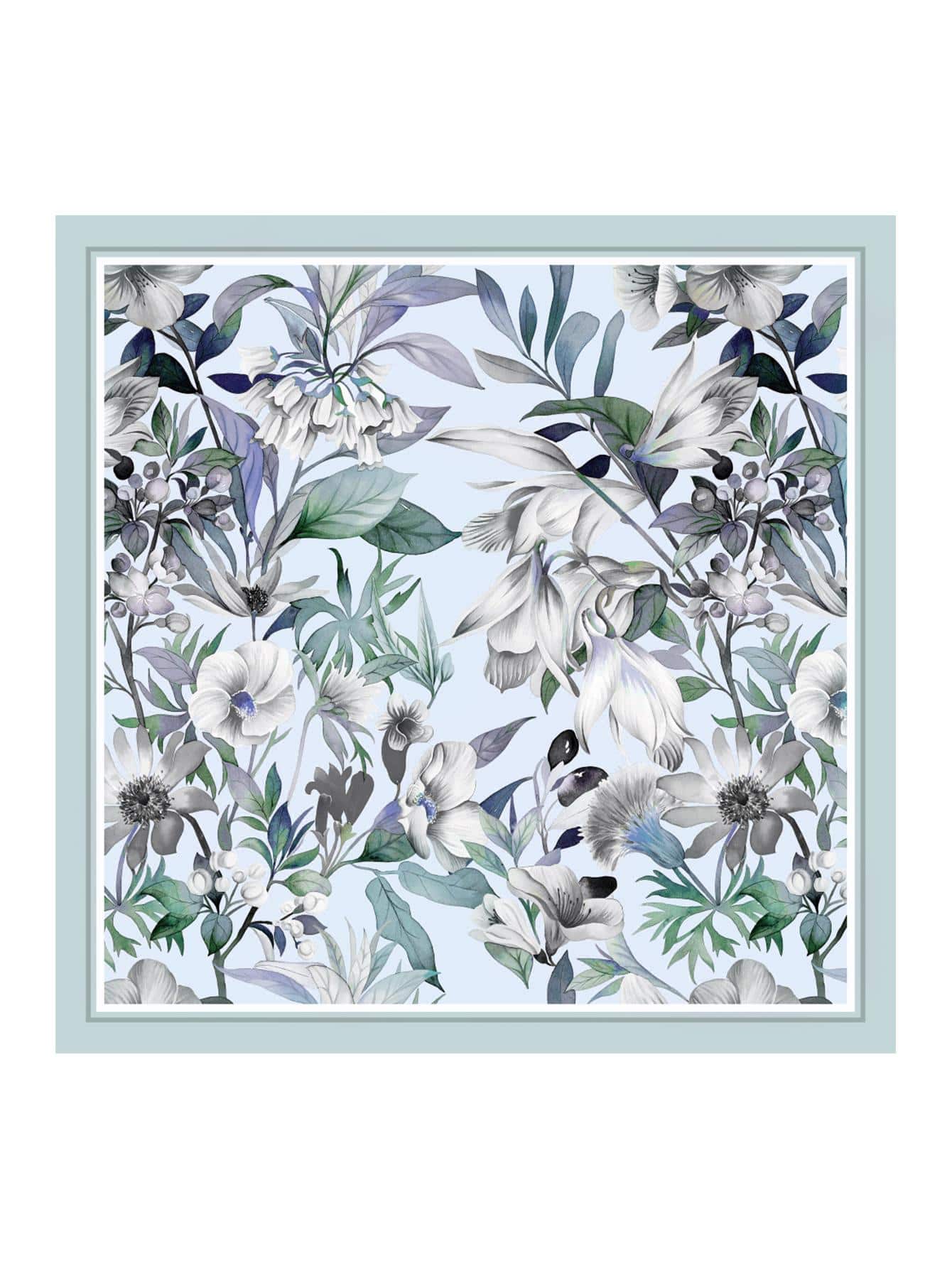 Buy SHEIN 1pc Women Floral Print Fashionable Bandana, For Outdoor in Pakistan