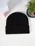 Buy SHEIN 1pc Women's Low-key Warm Knitted Hat in Pakistan