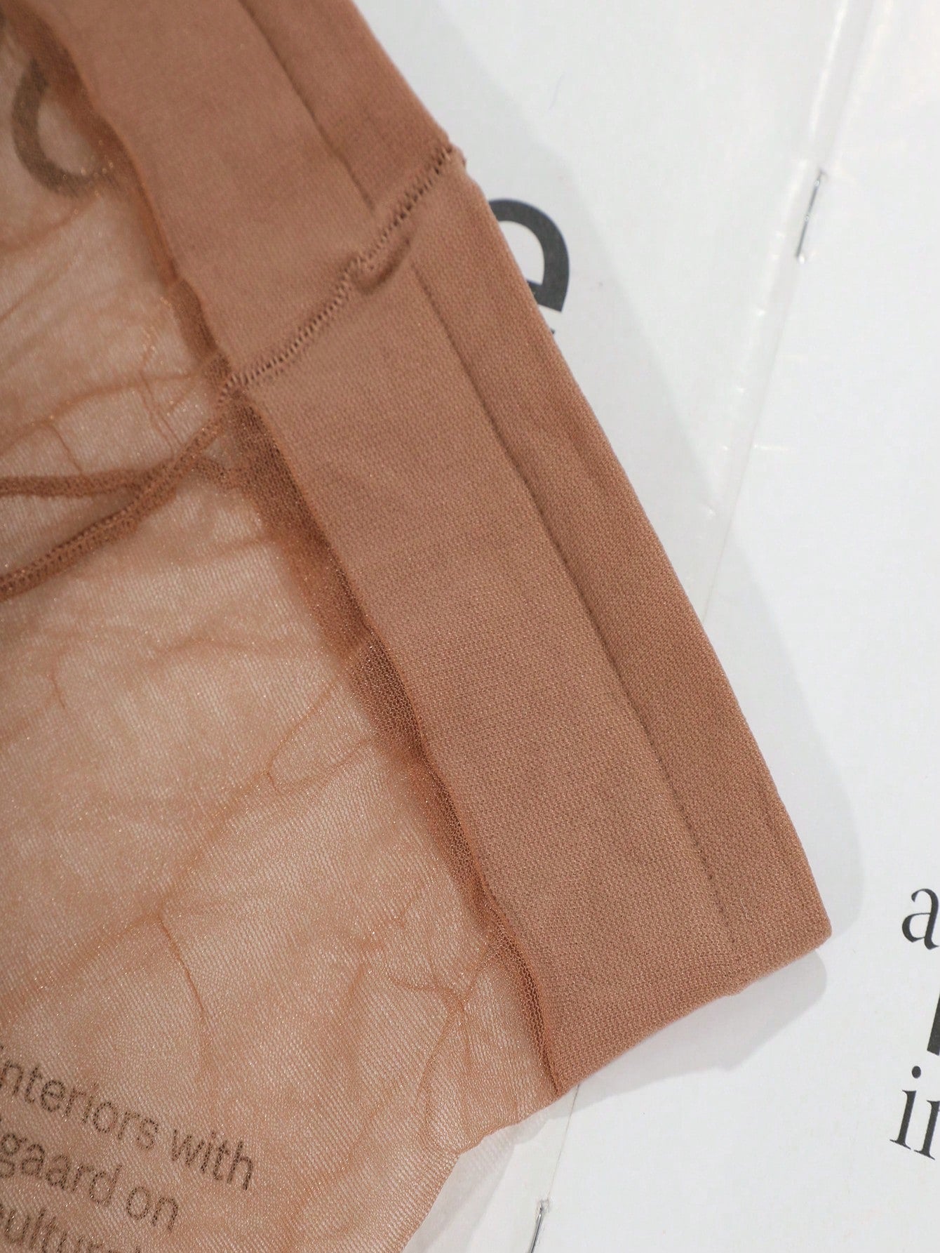 Buy SHEIN 1pc Women's Sexy Oil Glossy Ultra-thin Transparent Pantyhose With Reinforced Toe & Anti-fray Design For Daily Wear in Pakistan