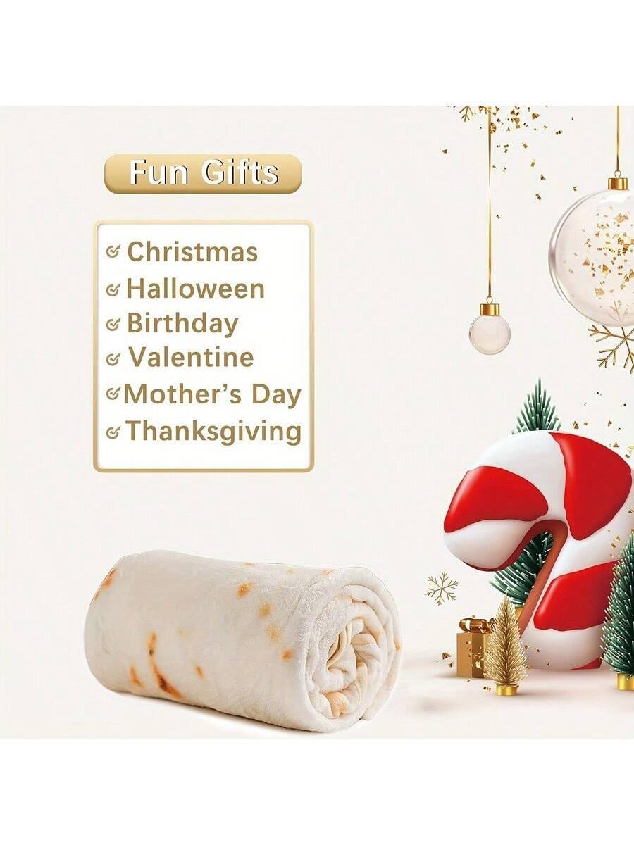 Buy SHEIN 285 GSM Soft Flannel Tortilla Baby Blanket - The Perfect Funny Gift For Baby Showers! Love Valentine in Pakistan