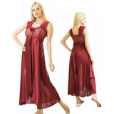 Buy Elegant 1 Piece Cross Cut Long Nightie (011) in Pakistan