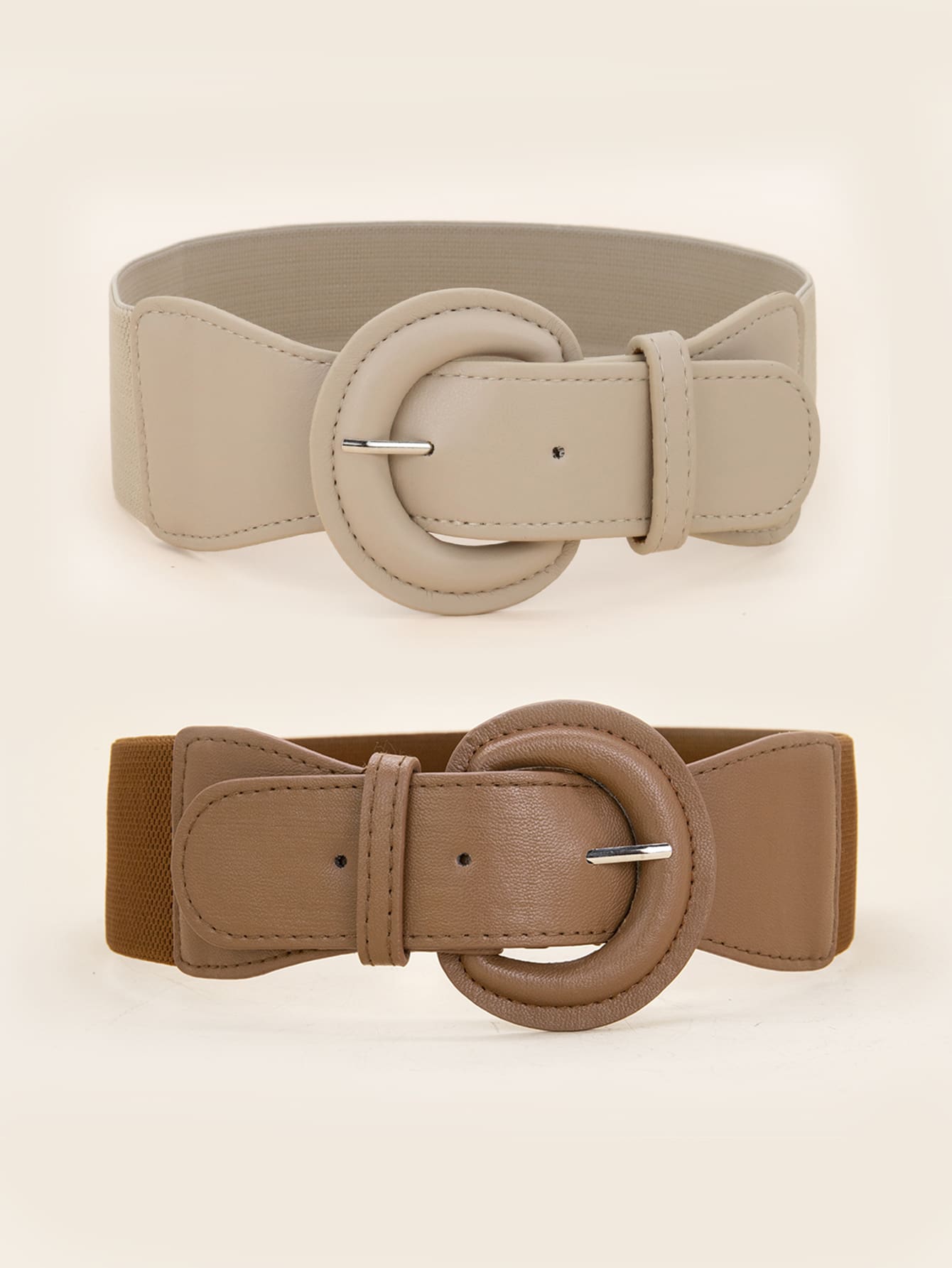 Buy SHEIN 2pcs Simple Wide Belt Set in Pakistan