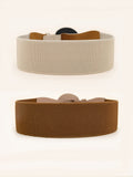 Buy SHEIN 2pcs Simple Wide Belt Set in Pakistan