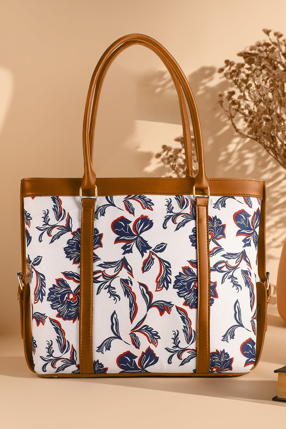 Buy Strap Canvas Tote Ocean Leaf in Pakistan