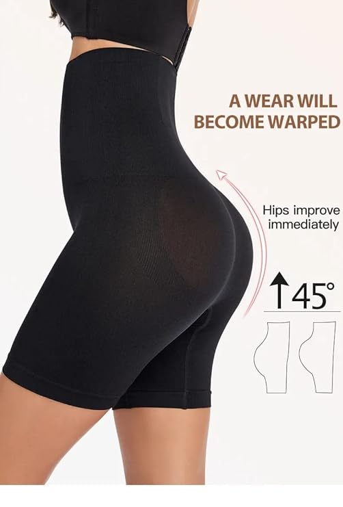 Buy Seamless High Waist Corset for Flat Belly - Black in Pakistan