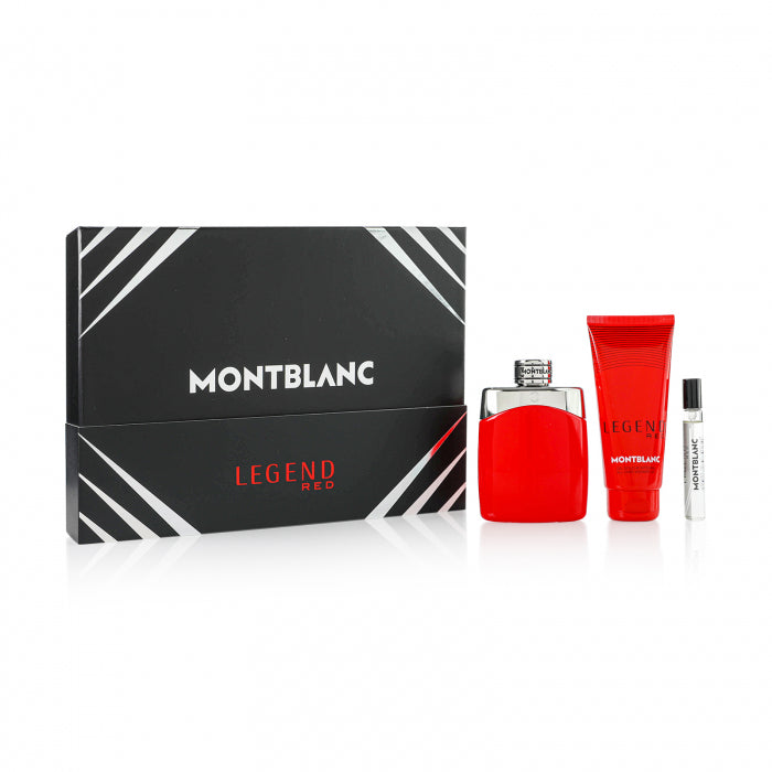 Buy Mont Blanc Legend Red Men Edp 3s Set (100ml+7.5ml+75g Deostick) in Pakistan