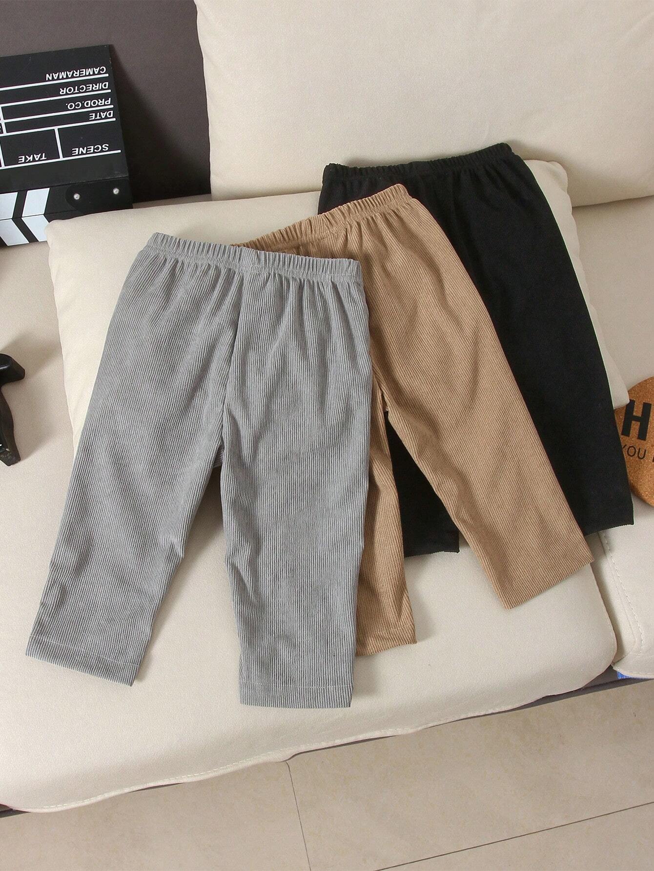 Buy SHEIN 3pcs/Set Baby Boy Casual Pocket Pants in Pakistan