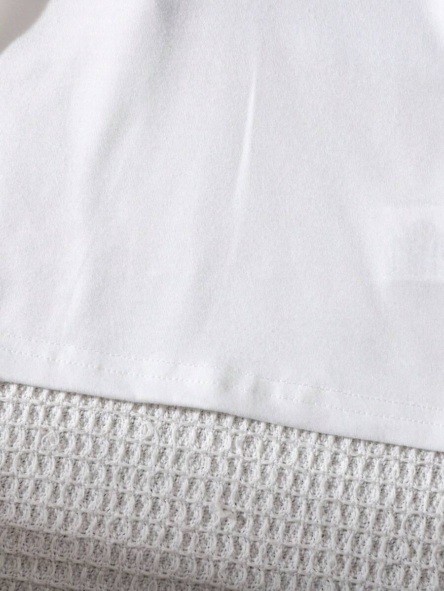 Buy SHEIN 3pcs Baby Boy Solid Color Polo Shirt Short Sleeve Set, Summer in Pakistan