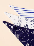 Buy SHEIN 3pcs Baby Cartoon Graphic Bandana Bib Set in Pakistan