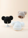 Buy SHEIN 3pcs Baby Plush Ball Decor Hat in Pakistan