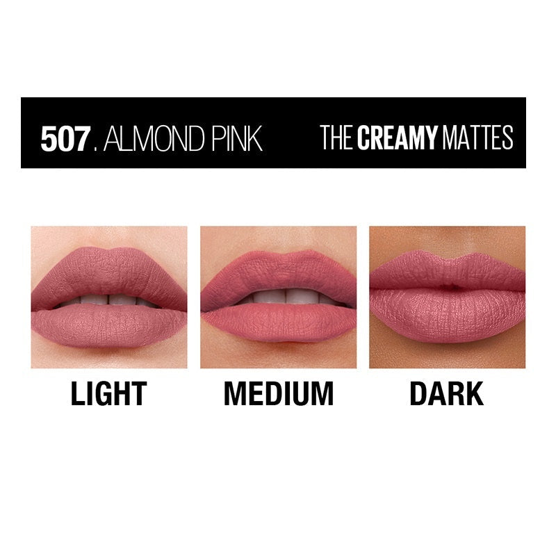 Buy Maybelline New York Color Sensational The Creamy Lipstick - 507 Almond Pink in Pakistan