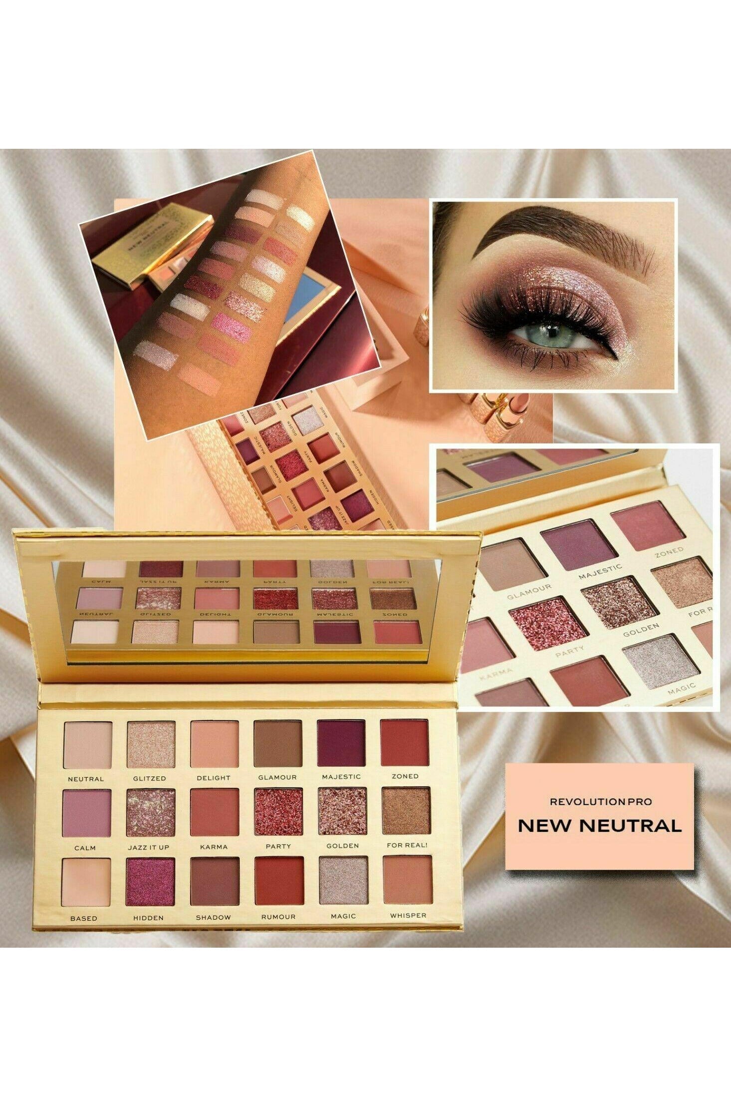 Buy Revolution Pro New Neutral Shadow Palette in Pakistan