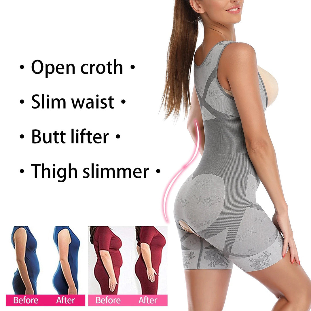 Buy Spanx Full Body Corset Crotch Buckle Body Shaper in Pakistan