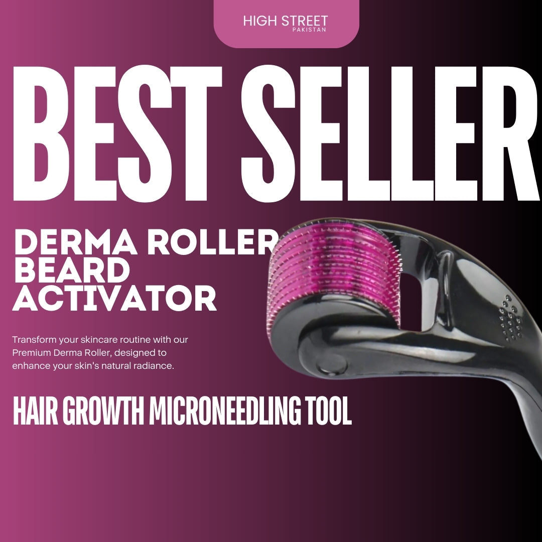 Buy Derma Roller Beard Activator & Hair Regrowth in Pakistan