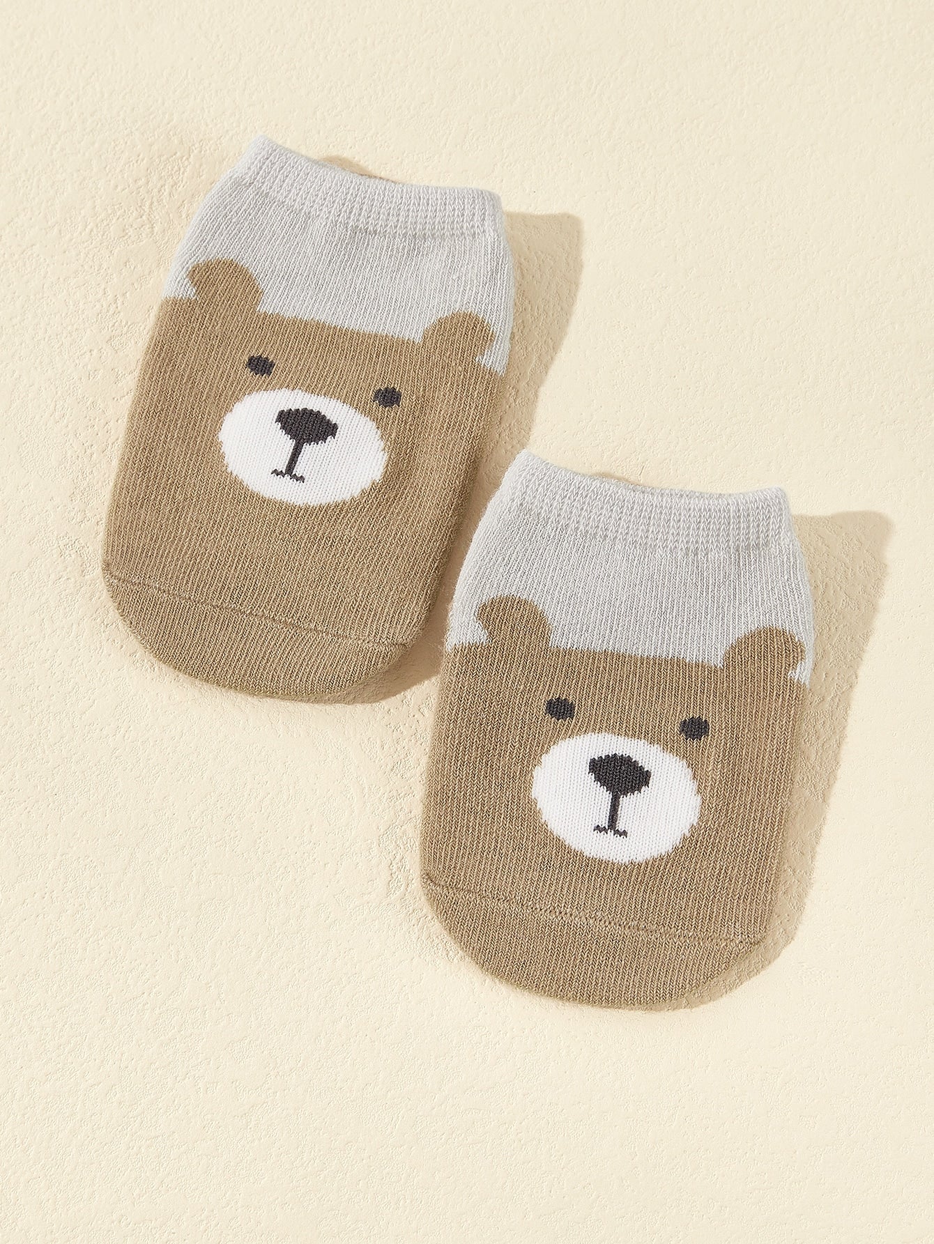 Buy SHEIN 5pairs Baby Cartoon Animal Print Floor Socks in Pakistan