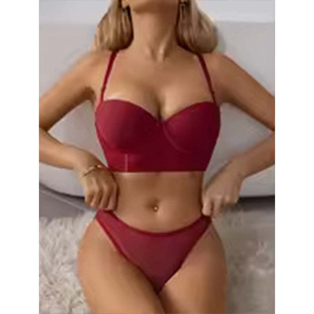 Buy Dark Pushup Bra and Panty Set in Pakistan