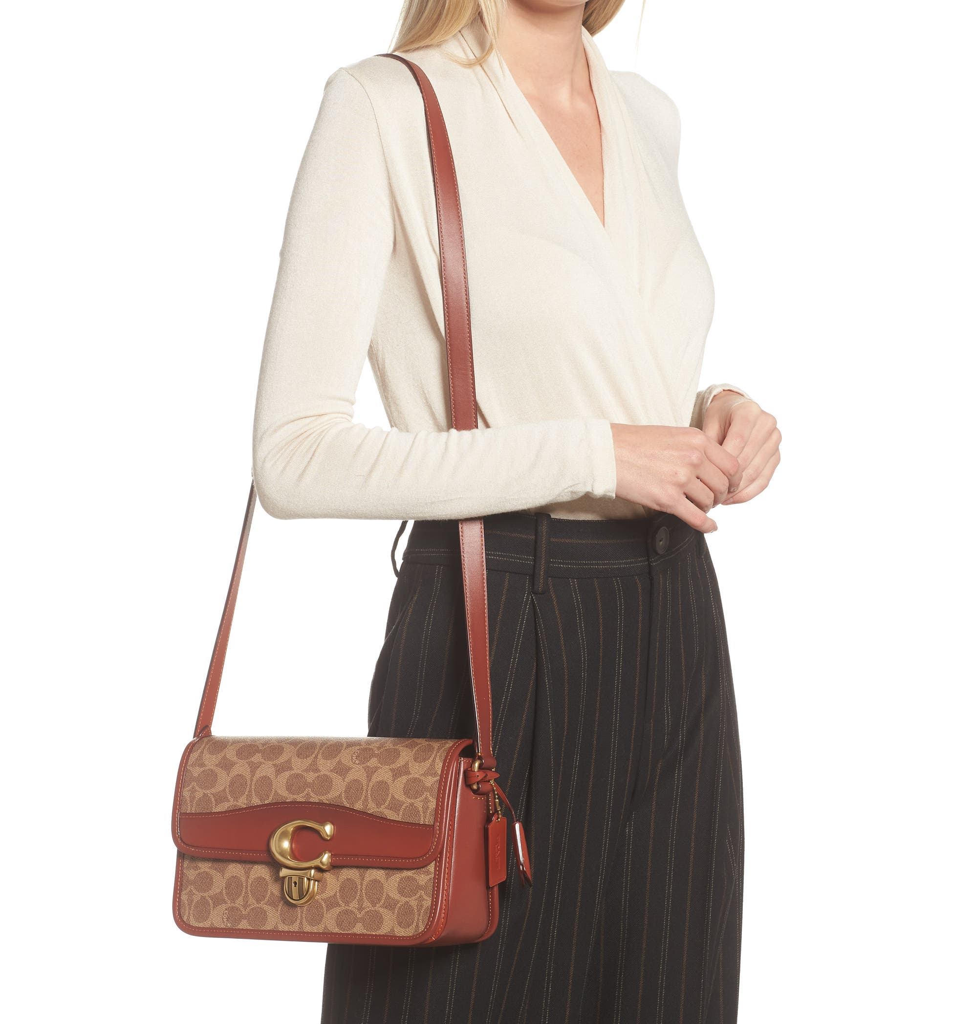 Buy Coach Studio Jacqaurd Bag Medium in Pakistan