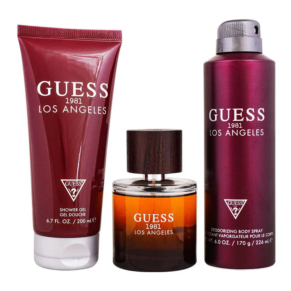 Buy GUESS 1981 LOS ANGELES MEN 3PCS SET in Pakistan