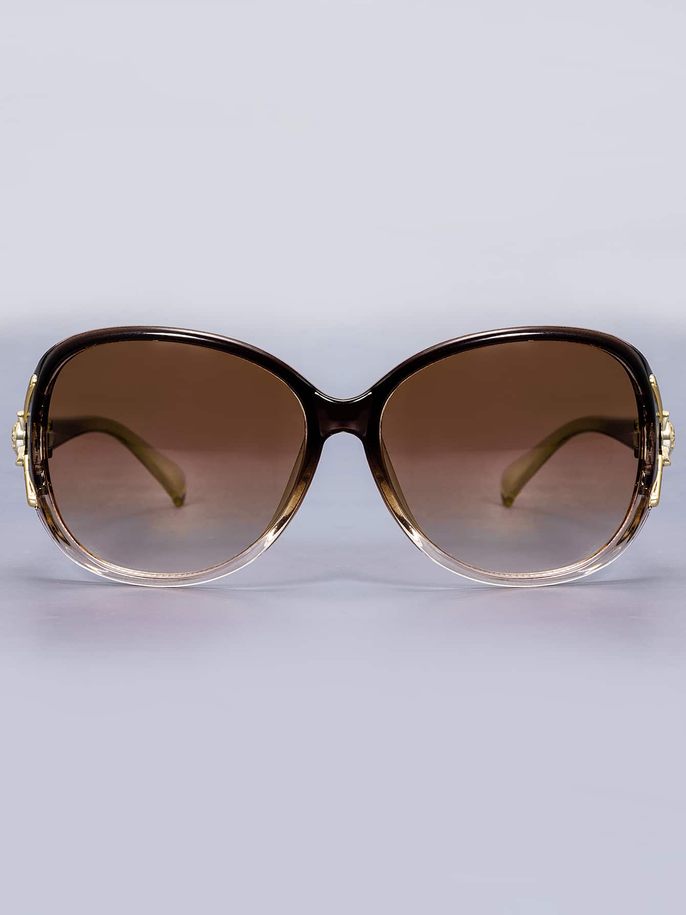 Buy SHEIN Acrylic Frame Boho Style Sunglasses UV Protection in Pakistan