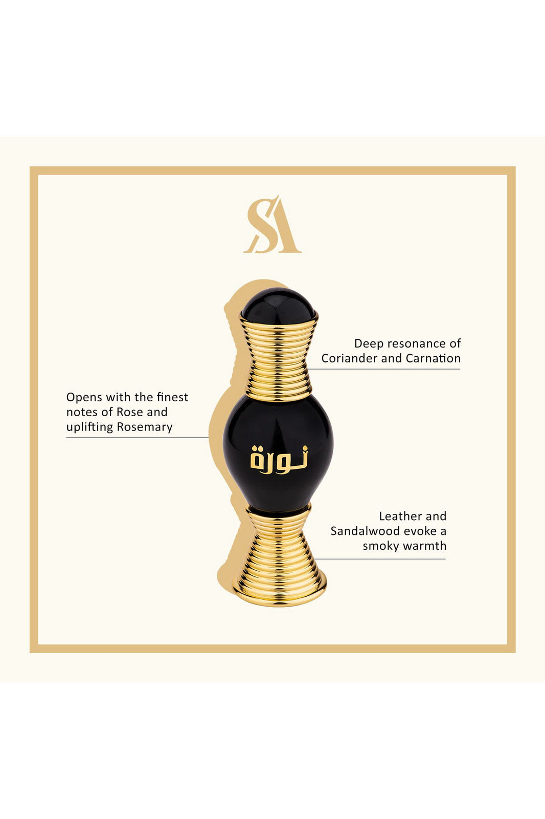 Buy Swiss Arabiyan Noora Onyx Perfume Oil - 20ml in Pakistan